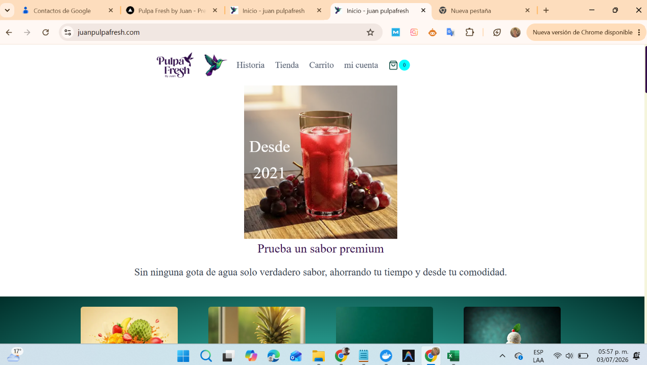 Primera Web